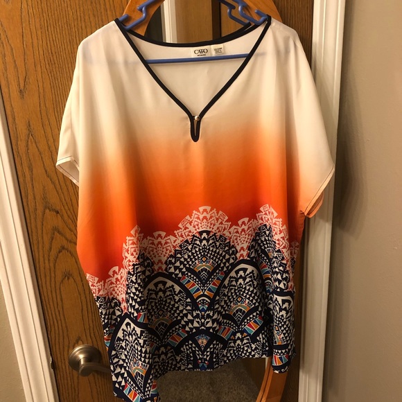 Cato Tops - NWOT Cato 22/24 semi sheer top